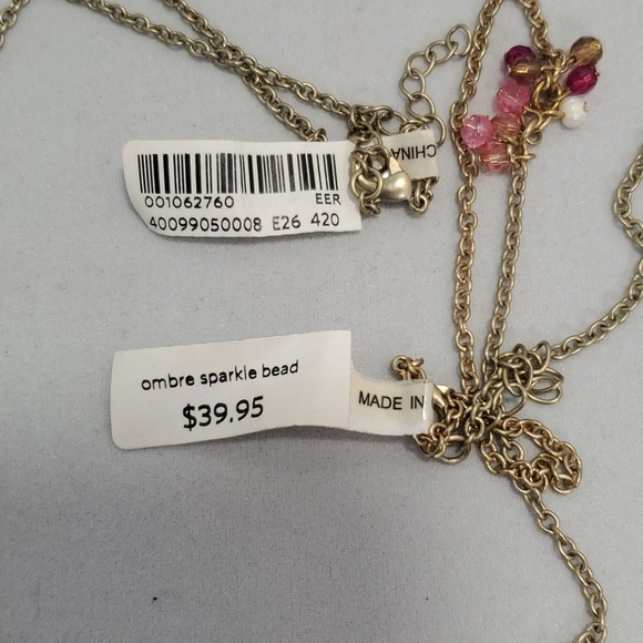 2 for $25 ombre sparkle bead necklace - Picture 5 of 5